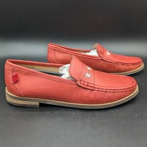 Marc Joseph Loafers Youth 3 Kids Madison Coral Napa Shoes Stars Preppy Church